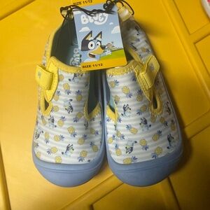 Kids Shoes - Blue and Yellow bluey water shoes